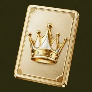 Crowned casino card — Betzillo